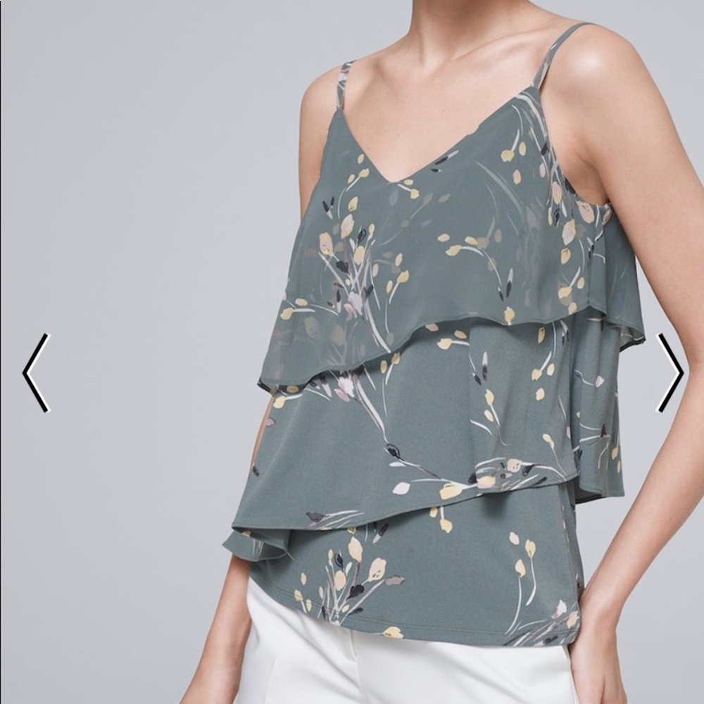 Floral tank top